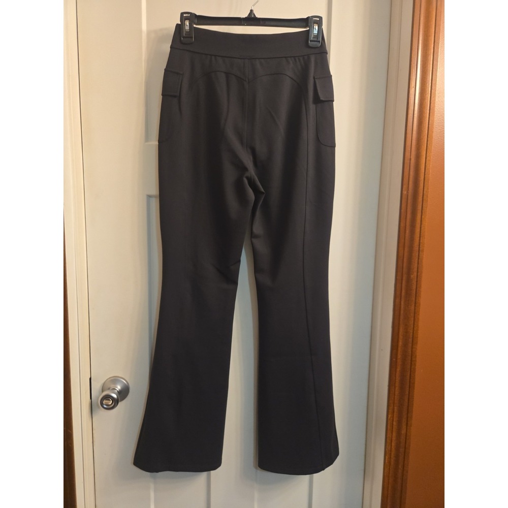 Halara High Waisted Side Flap Pocket Flare Casual Cargo Pants Size Small Petite - Picture 11 of 16